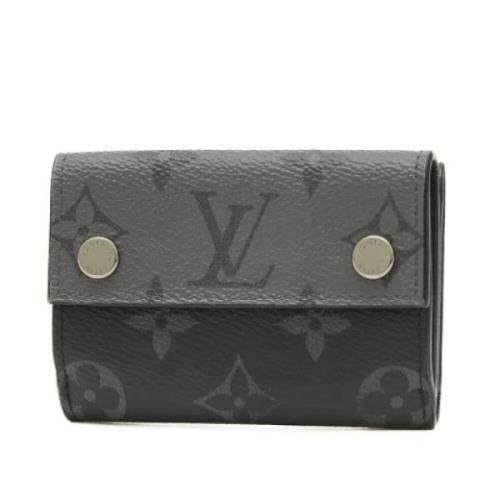 Pre-owned Fabric wallets Louis Vuitton Vintage , Black , Dames