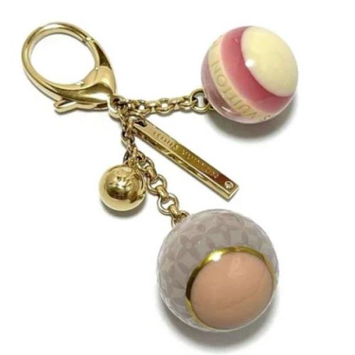 Pre-owned Metal key-holders Louis Vuitton Vintage , Pink , Dames