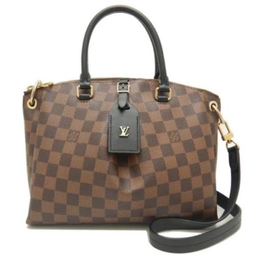 Pre-owned Canvas louis-vuitton-bags Louis Vuitton Vintage , Brown , Da...