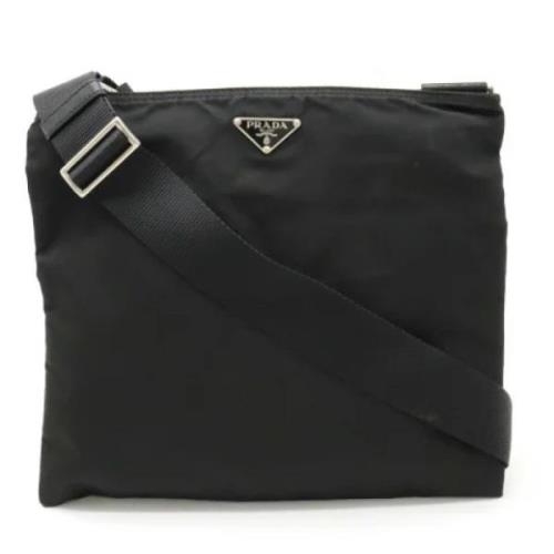 Pre-owned Nylon prada-bags Prada Vintage , Black , Dames