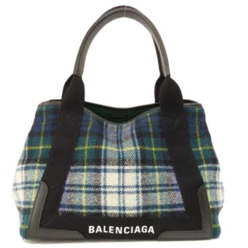 Pre-owned Wool balenciaga-bags Balenciaga Vintage , Green , Dames