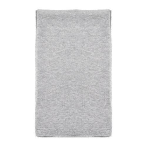 Melange Grey Fine Knit Scarf TotêMe , Gray , Dames