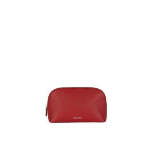 Chique Beauty Case voor Reizen Trussardi , Red , Dames