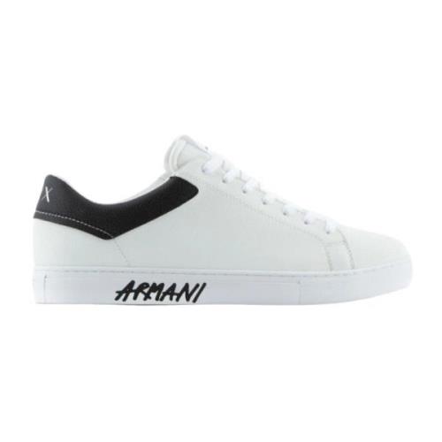 Lage Sneakers Armani Exchange , White , Heren