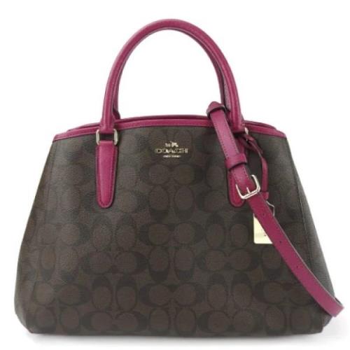 Pre-owned Fabric handbags Coach Pre-owned , Brown , Dames