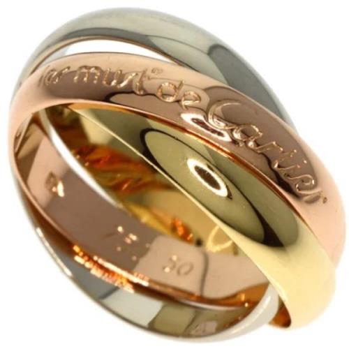 Pre-owned Rose Gold rings Cartier Vintage , Yellow , Dames