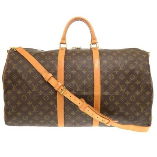 Pre-owned Canvas louis-vuitton-bags Louis Vuitton Vintage , Brown , Da...