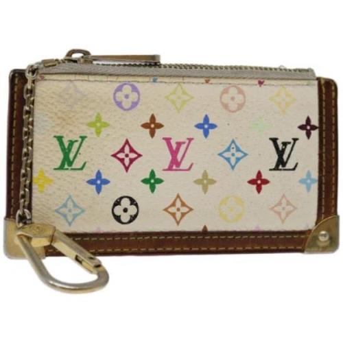 Pre-owned Canvas wallets Louis Vuitton Vintage , Beige , Dames