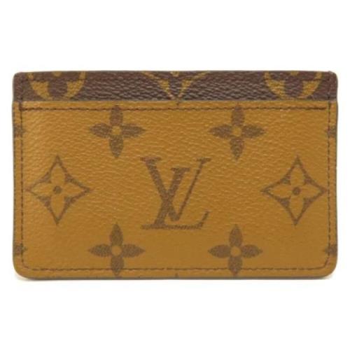 Pre-owned Canvas wallets Louis Vuitton Vintage , Brown , Dames