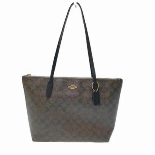 Pre-owned Leather totes Coach Pre-owned , Brown , Dames