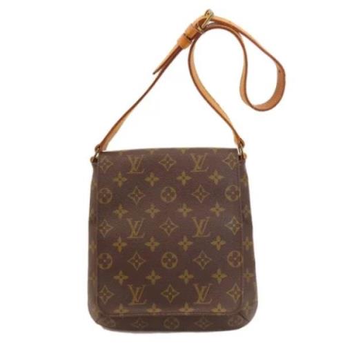 Pre-owned Canvas louis-vuitton-bags Louis Vuitton Vintage , Brown , Da...