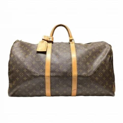 Pre-owned Canvas louis-vuitton-bags Louis Vuitton Vintage , Brown , Da...