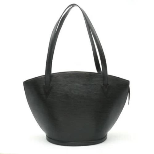 Pre-owned Leather louis-vuitton-bags Louis Vuitton Vintage , Black , D...