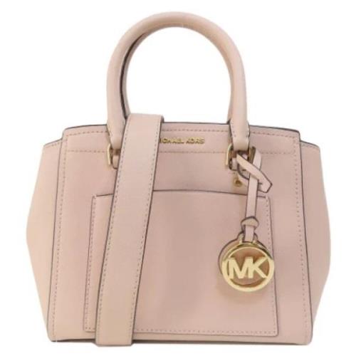 Pre-owned Leather handbags Michael Kors Pre-owned , Pink , Dames