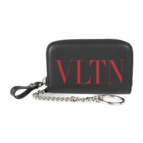 Pre-owned Canvas wallets Valentino Vintage , Black , Dames