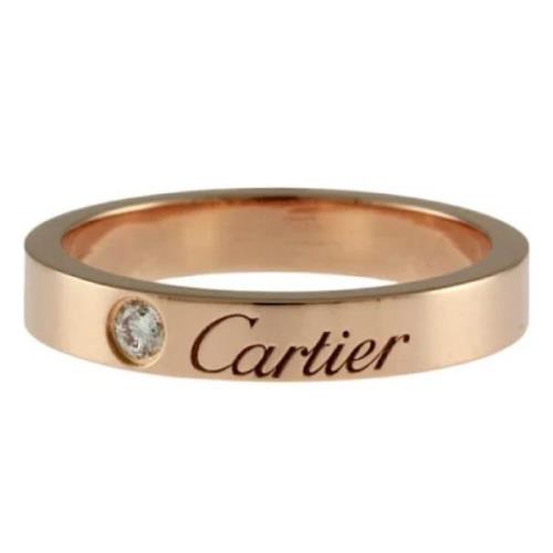 Pre-owned Rose Gold rings Cartier Vintage , Yellow , Dames