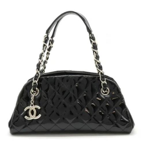 Pre-owned Canvas shoulder-bags Chanel Vintage , Black , Dames