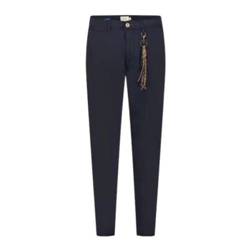 Chino Broek Gaudi , Blue , Heren