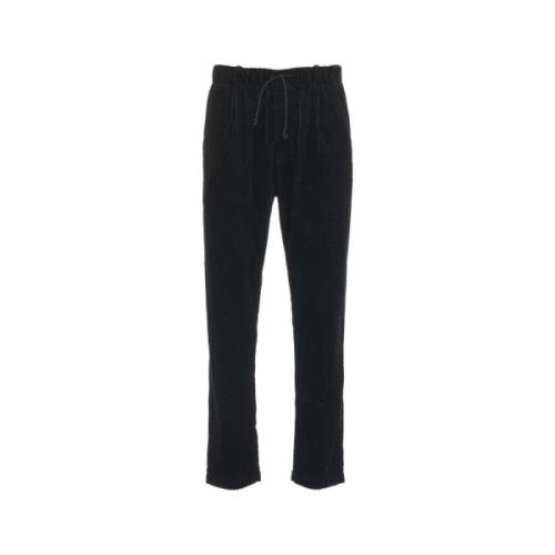 Zwarte Broek Aw24 Transit , Black , Heren