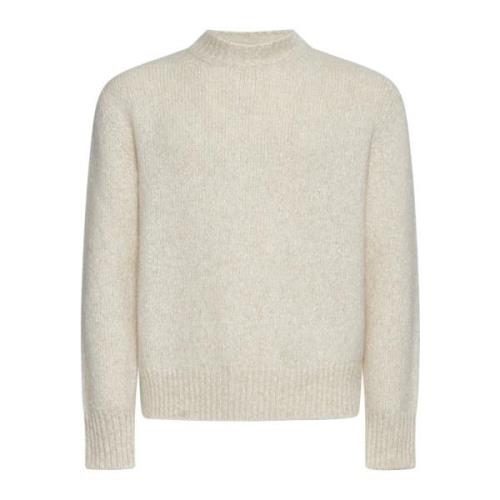 Witte Sweaters voor Mannen Lardini , White , Heren