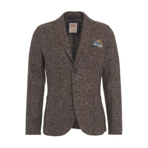 Bruine Blazer Aw24 Bob , Brown , Heren