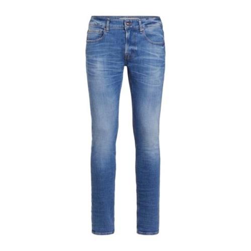 Slim-fit Denim Broek Guess , Blue , Heren