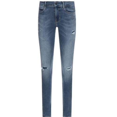 Strakke Jeans Guess , Blue , Dames