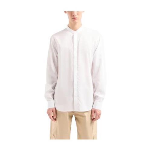 Witte Klassieke Overhemd Armani Exchange , White , Heren