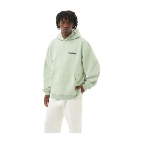 Hoodie Balance Frosty Green Filling Pieces , Green , Heren