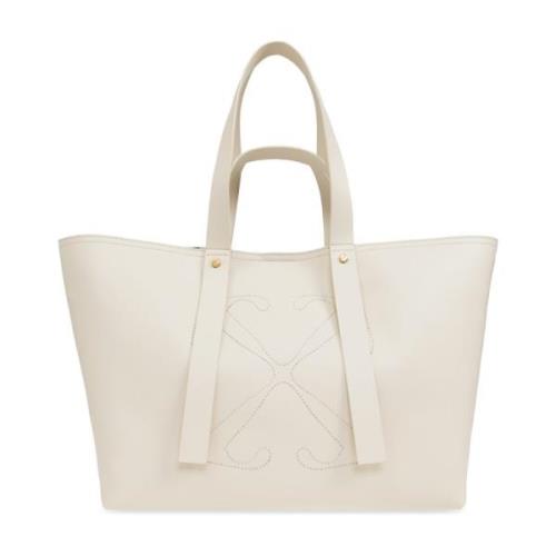 Shopper tas Off White , Beige , Dames