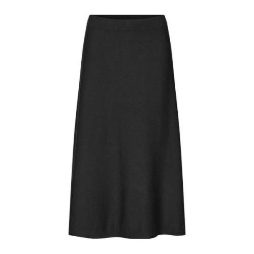 Eenvoudige Zwarte Rok Mastina 1002023 Masai , Black , Dames