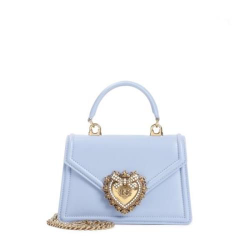 Devotion Tas in Suikerpapier Dolce & Gabbana , Blue , Dames