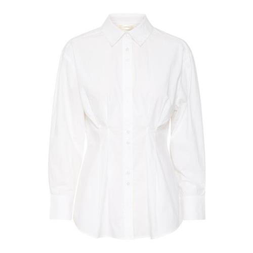 Vrouwelijke Waist Shirt Blouse Pure White InWear , White , Dames