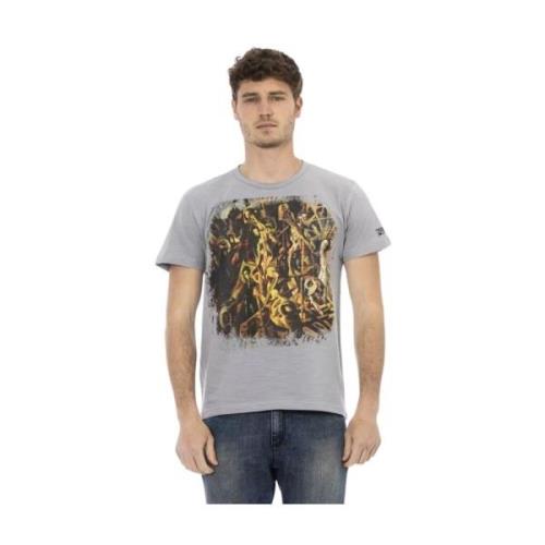 Grijs T-shirt met korte mouwen Casual Elegance Trussardi , Gray , Here...