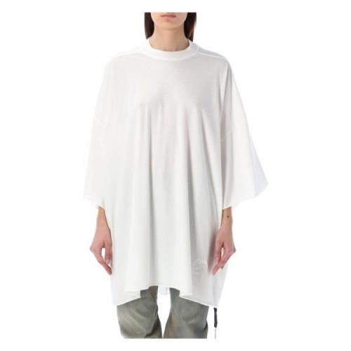 Dames Crewneck T-shirt Oversized Fit Rick Owens , White , Dames