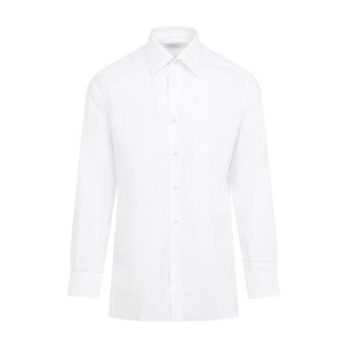 Witte Overhemden voor Mannen Aw24 Brioni , White , Heren