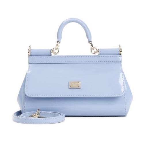 Blauwe Handtas Dames Tassen Aw24 Dolce & Gabbana , Blue , Dames