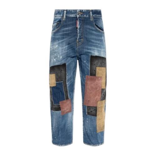 Jeans Kawaii Dsquared2 , Blue , Dames