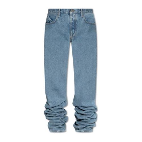 Jeans met zeer lange benen The Attico , Blue , Dames