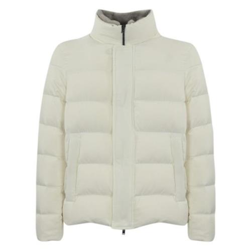 Gewatteerde Heren Winterjas Herno , White , Heren