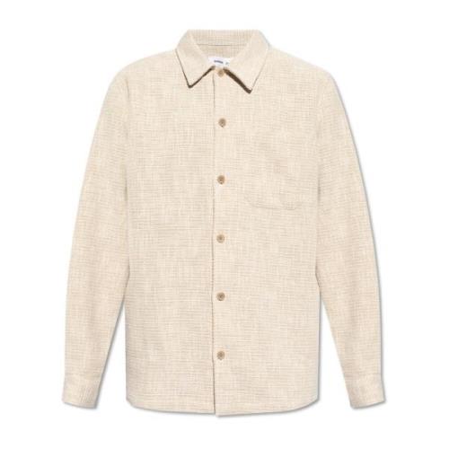 Shirt Sataka Samsøe Samsøe , Beige , Heren