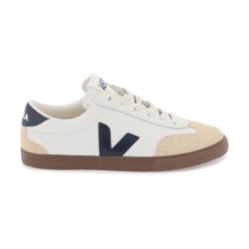 Volley Sneakers met O.t. Leer Veja , Beige , Heren