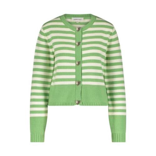 Gestreepte Dames Vest Fabienne Chapot , Green , Dames