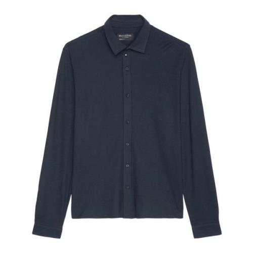 Jersey shirt regular Marc O'Polo , Blue , Heren