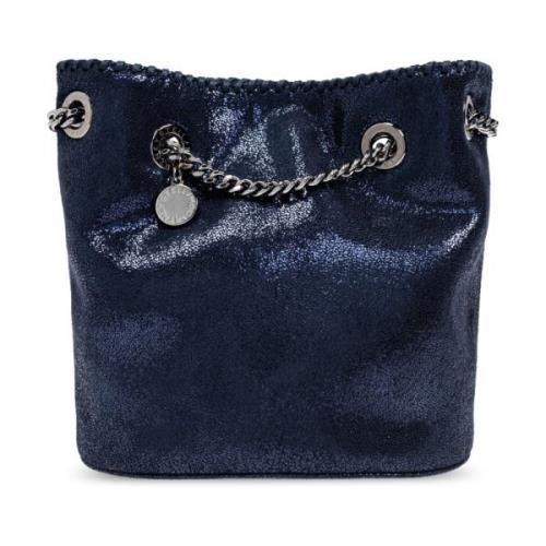 Eco Shiny schoudertas Stella McCartney , Blue , Dames