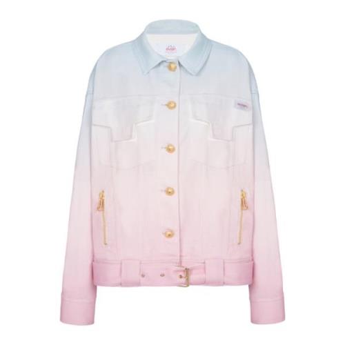 x Evian - Oversized jas Balmain , Multicolor , Dames