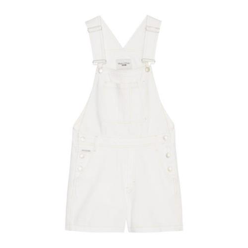 Jeans dungarees relaxed Marc O'Polo , White , Dames