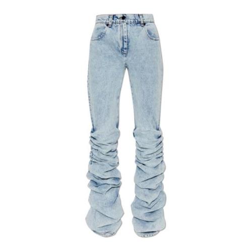 Jeans met decoratieve benen The Mannei , Blue , Dames