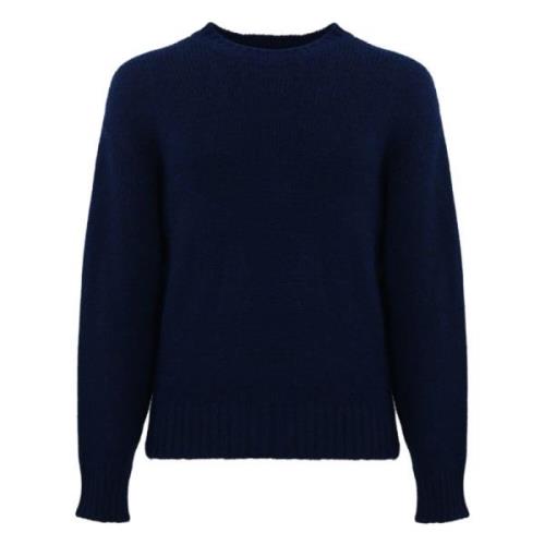 Blauwe Alpaca Trui Lange Mouw Dsquared2 , Blue , Heren