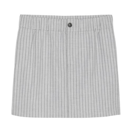 Pinstripe minirok Marc O'Polo , Gray , Dames